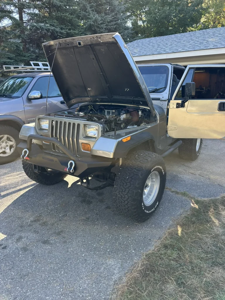 Completed Jeep Wrangler YJ build